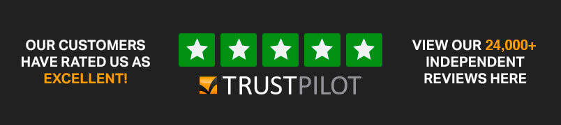 Our customers have rated us as excellent. View our 24000+ independent reviews here